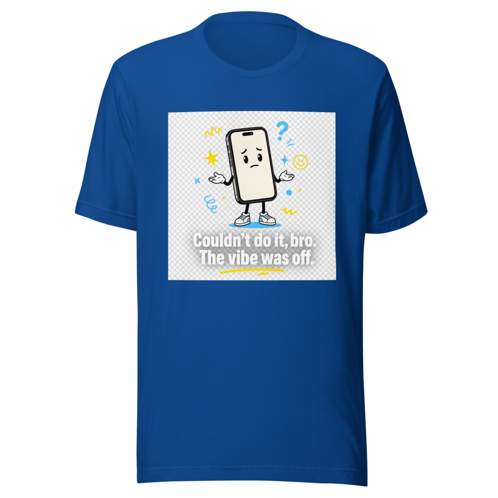 iPhone Software Update Vibe Off T-Shirt - Image 8
