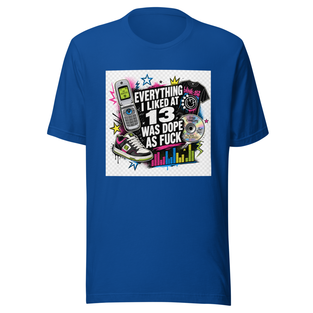 Everything You Loved As A Teen Was Awesome T-Shirt - Image 8