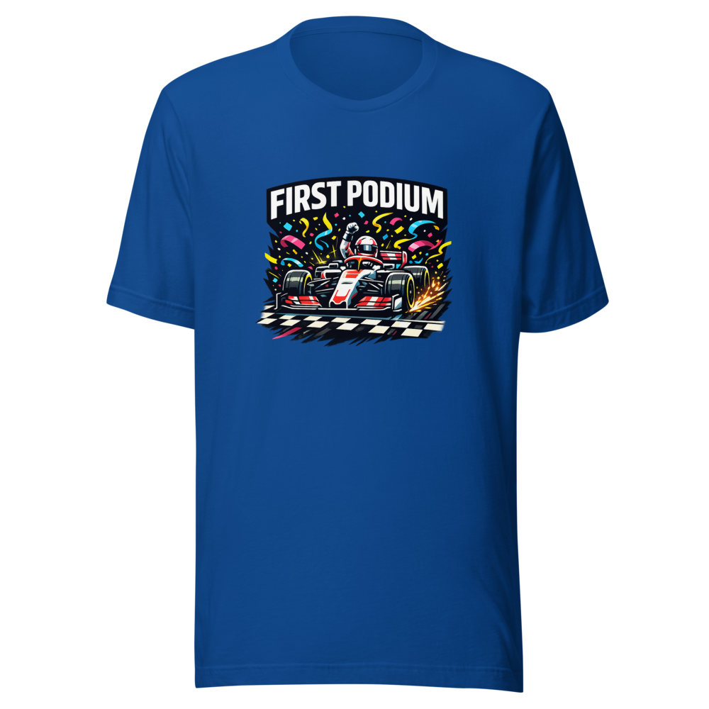 Isack Hadjar Podium Vibes F1 Fan T-Shirt - Image 8