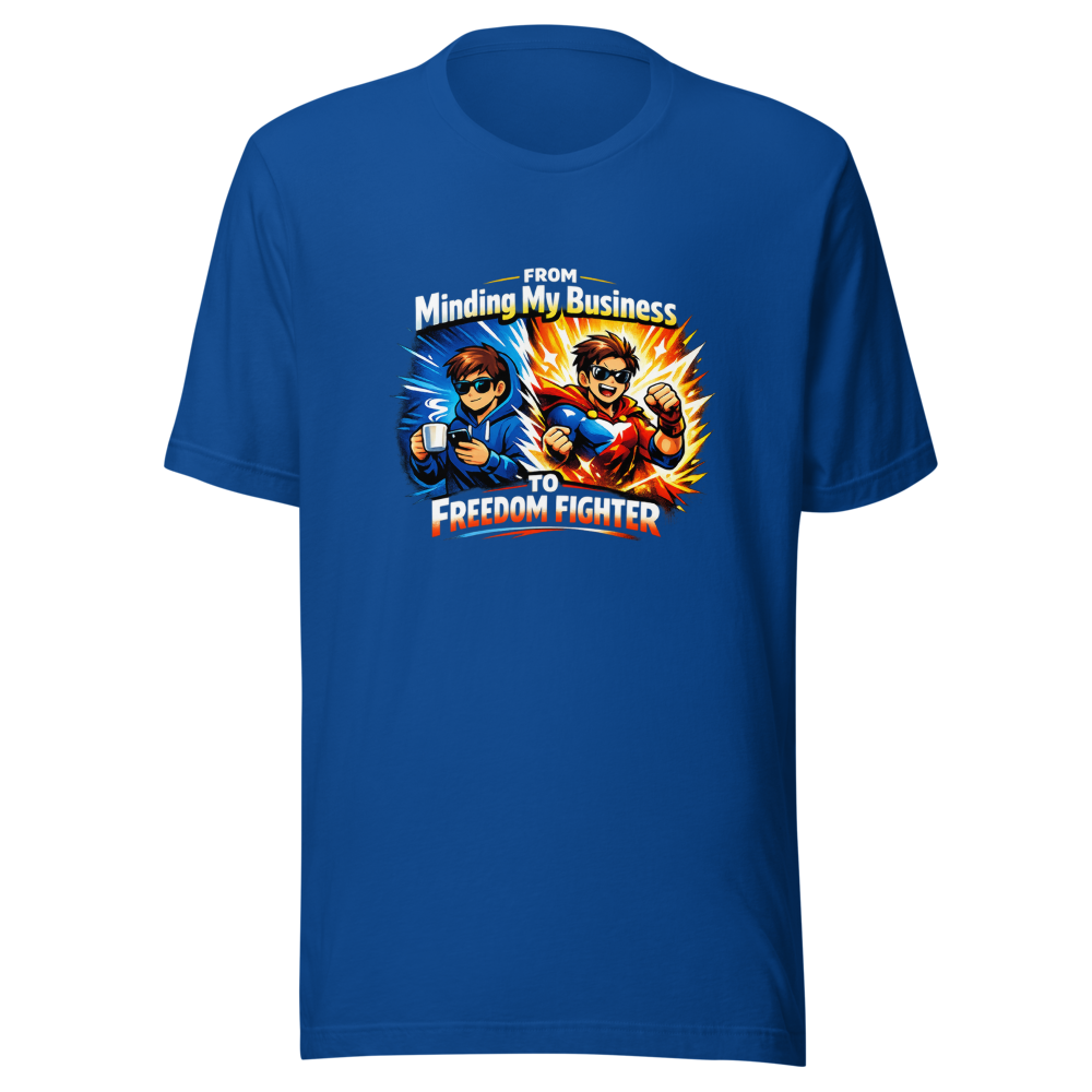 Freedom Fighter Transformation Tee - Image 8
