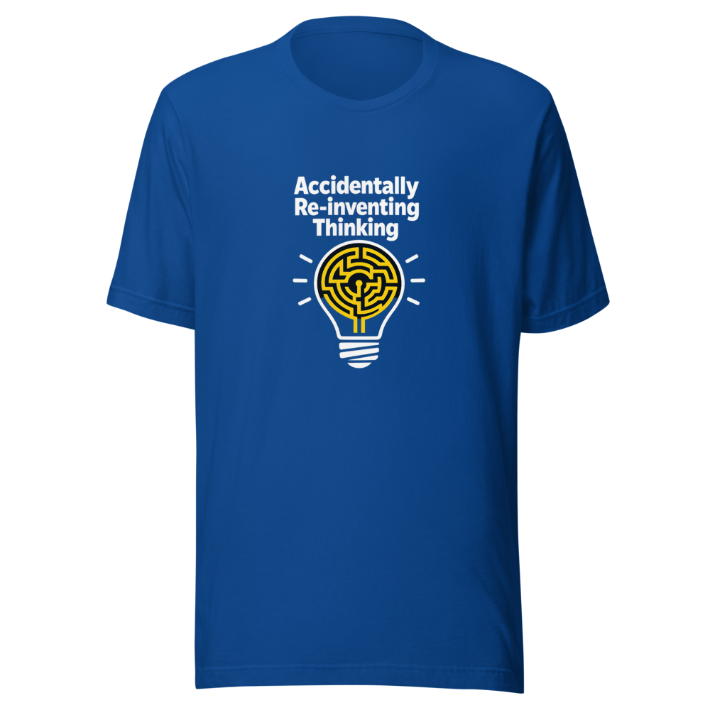 Accidental Genius: Re-Inventing Thinking T-Shirt - Image 8