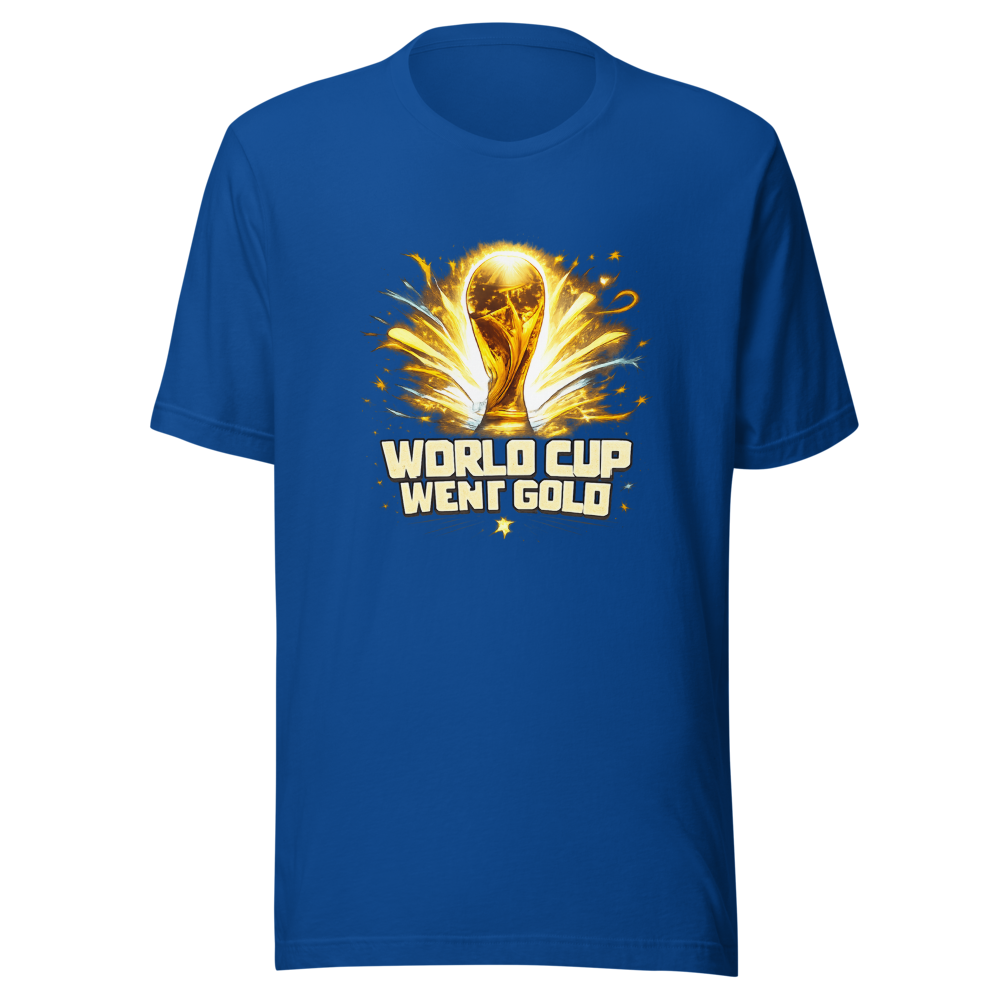 World Cup Went Gold Champion Tee - Image 8