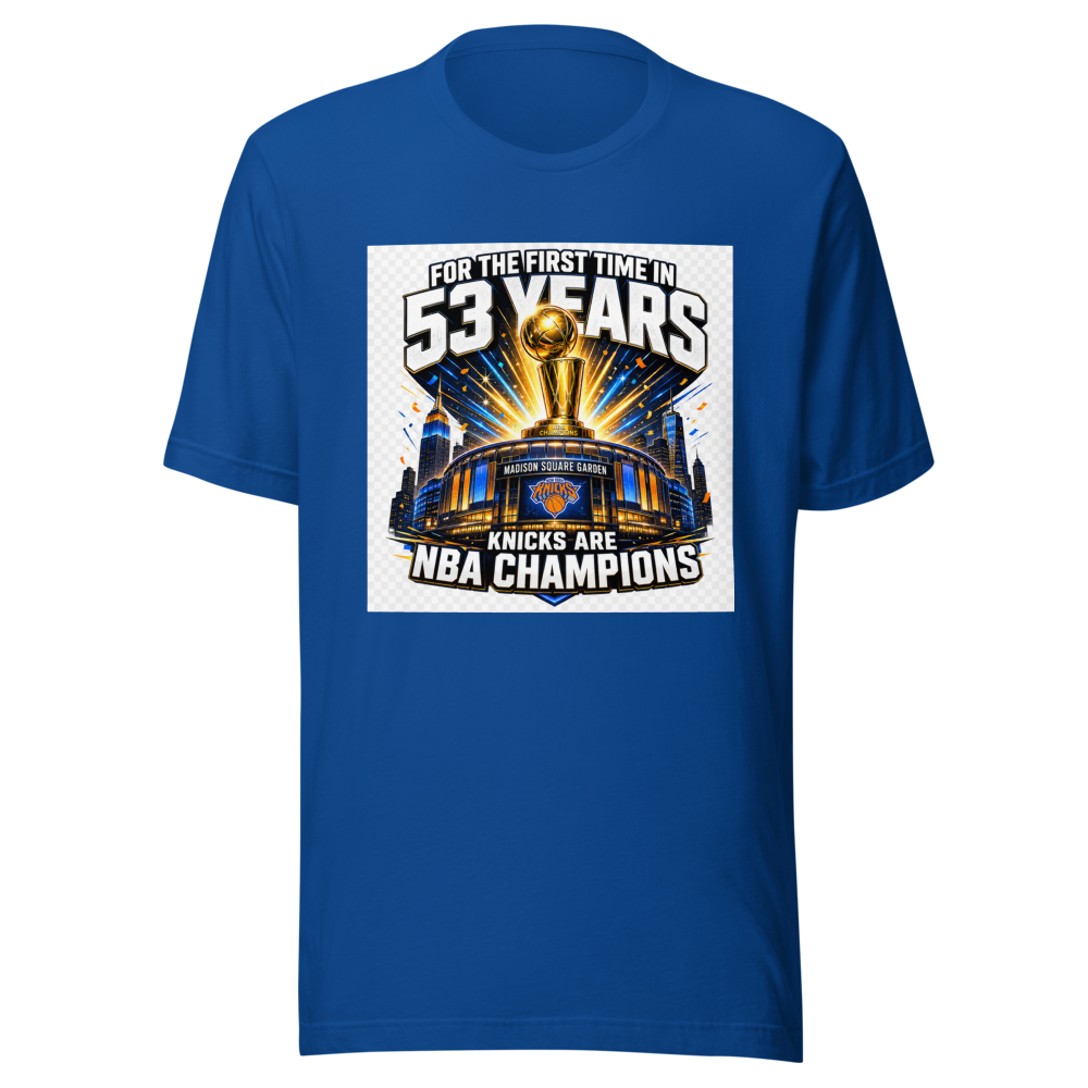Knicks Finally Win NBA Championship Tee - Image 8