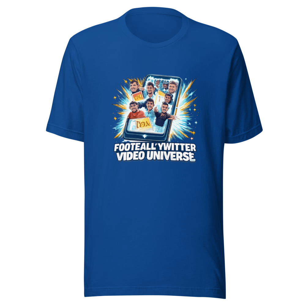 Football Twitter Video Universe Tee - Image 8