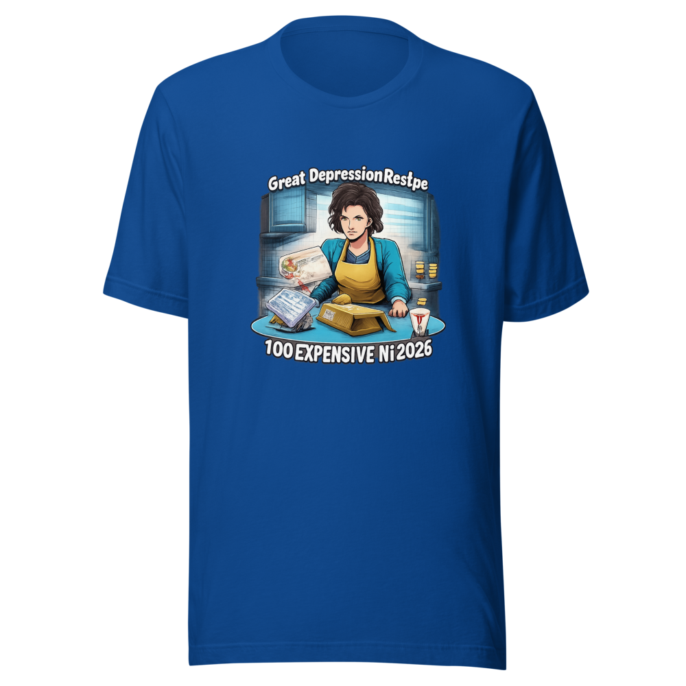 Great Depression Recipe Too Expensive T-Shirt - Image 8