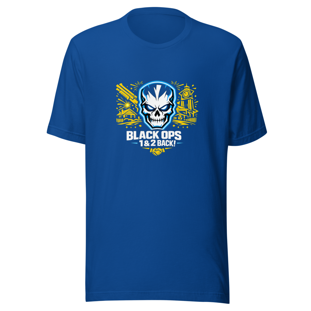 Black Ops 1 & 2 PlayStation Port Release Tee - Image 8