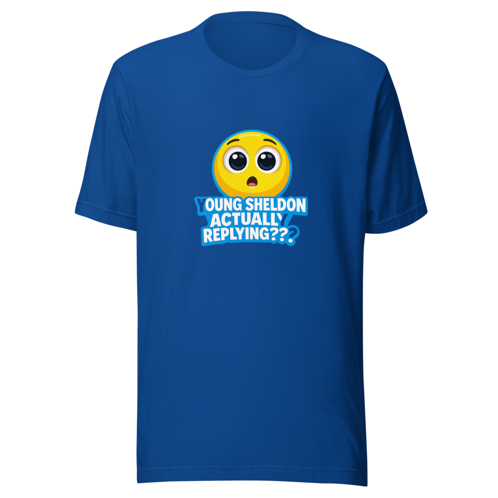 Young Sheldon Replies! Viral Tweet Tee - Image 8