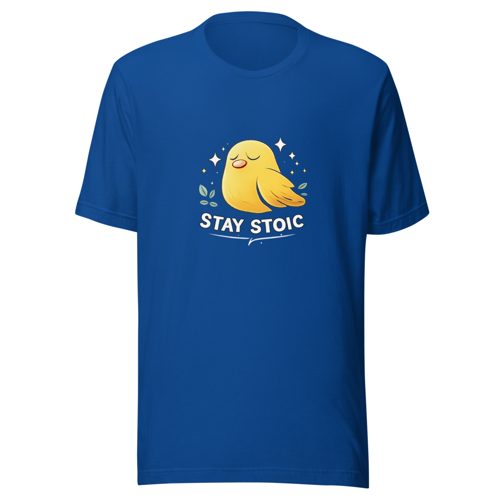Stoic Bird T-Shirt: Stay Calm & Carry On - Image 8