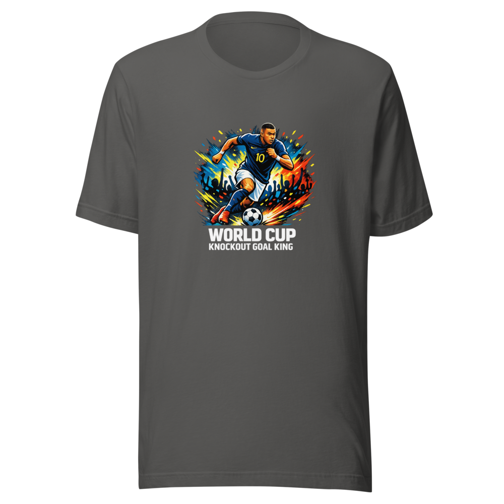 Mbappé: World Cup Knockout Goal King Tee - Image 11