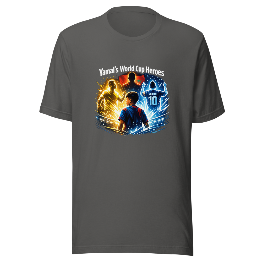Lamine Yamal's World Cup Heroes Tee - Image 11