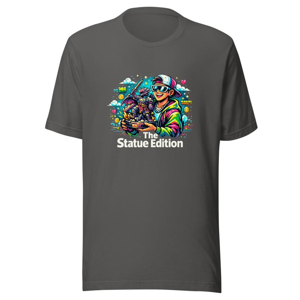Retro Gamer Statue Edition Premium Tee - Image 11