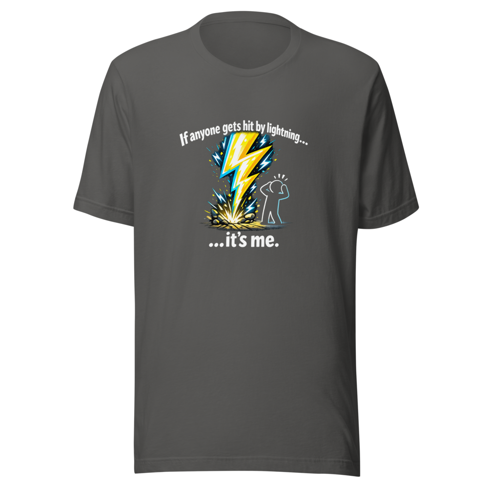 Shockingly Lucky Lightning Strike Tee - Image 11