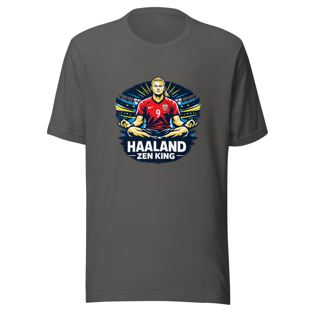 Haaland Man of the Match Norway Zen King T-Shirt - Image 11