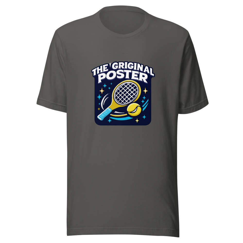 The Original Poster Tennis Dad Hat Vibe T-Shirt - Image 11