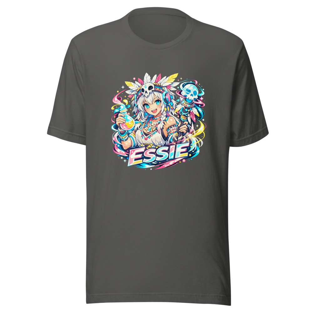 Essie The VTuber Witch Doctor T-Shirt - Image 11