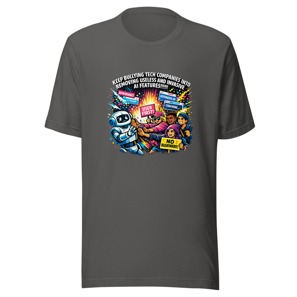Rally Against Useless AI Features Tee - Image 11