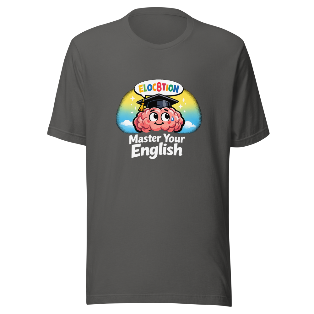 Master Your English Skills Tee - Image 11
