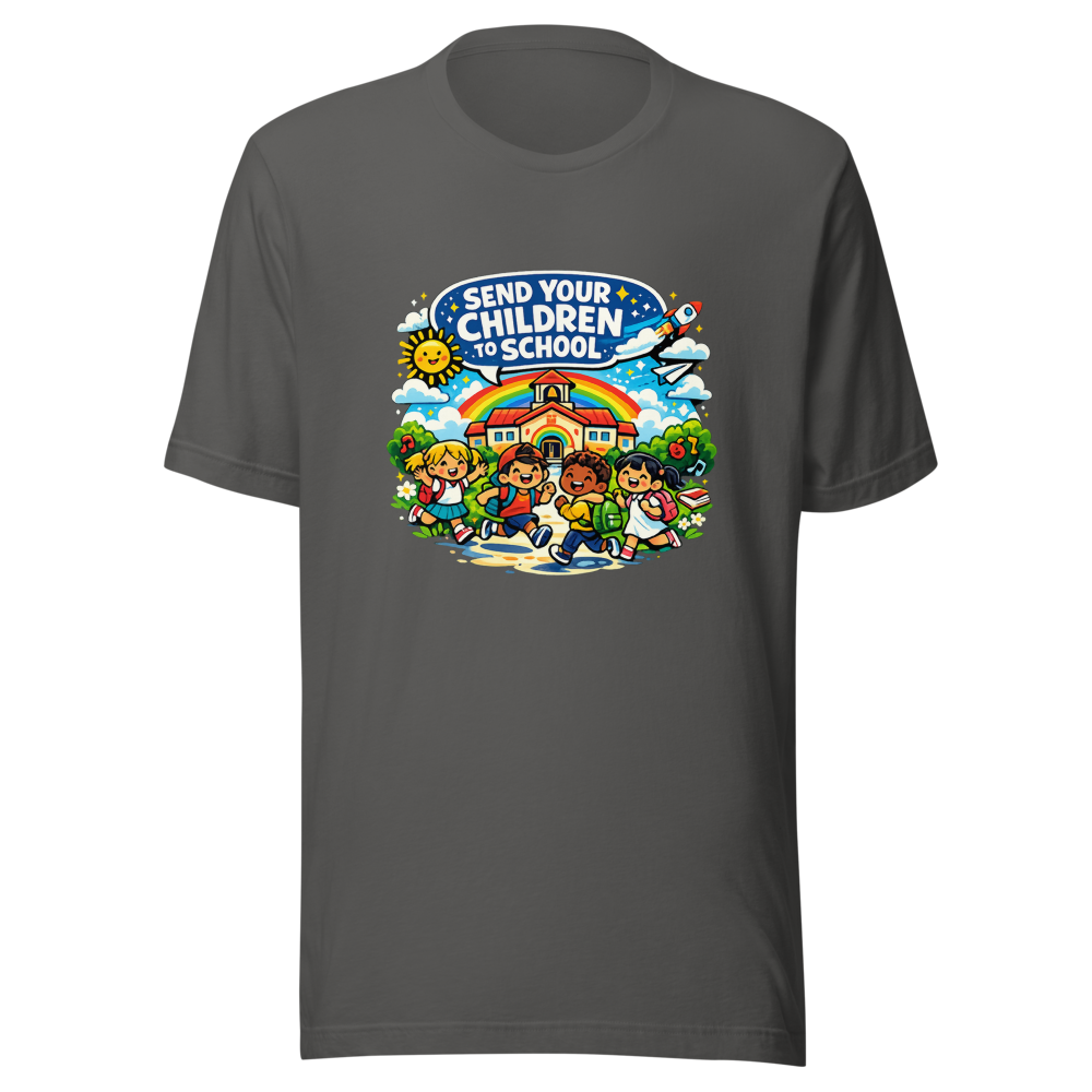 Send Your Kids to School Tee - Homeschool Humor - Image 11