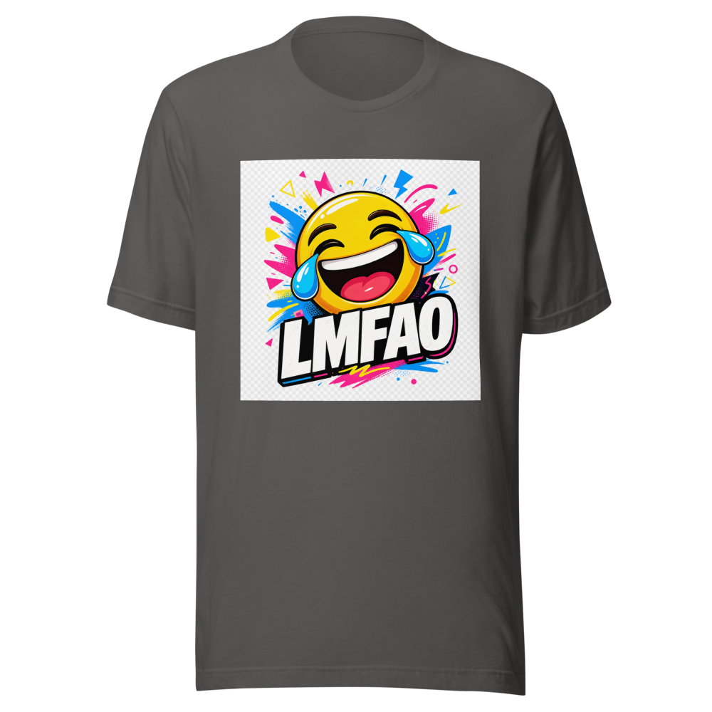 Tofuriin Laughing Out Loud Meme T-Shirt - Image 11