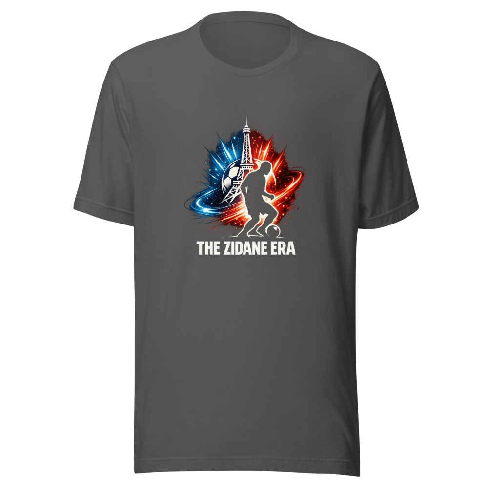 Zidane Era Begins France Football T-Shirt - Image 10