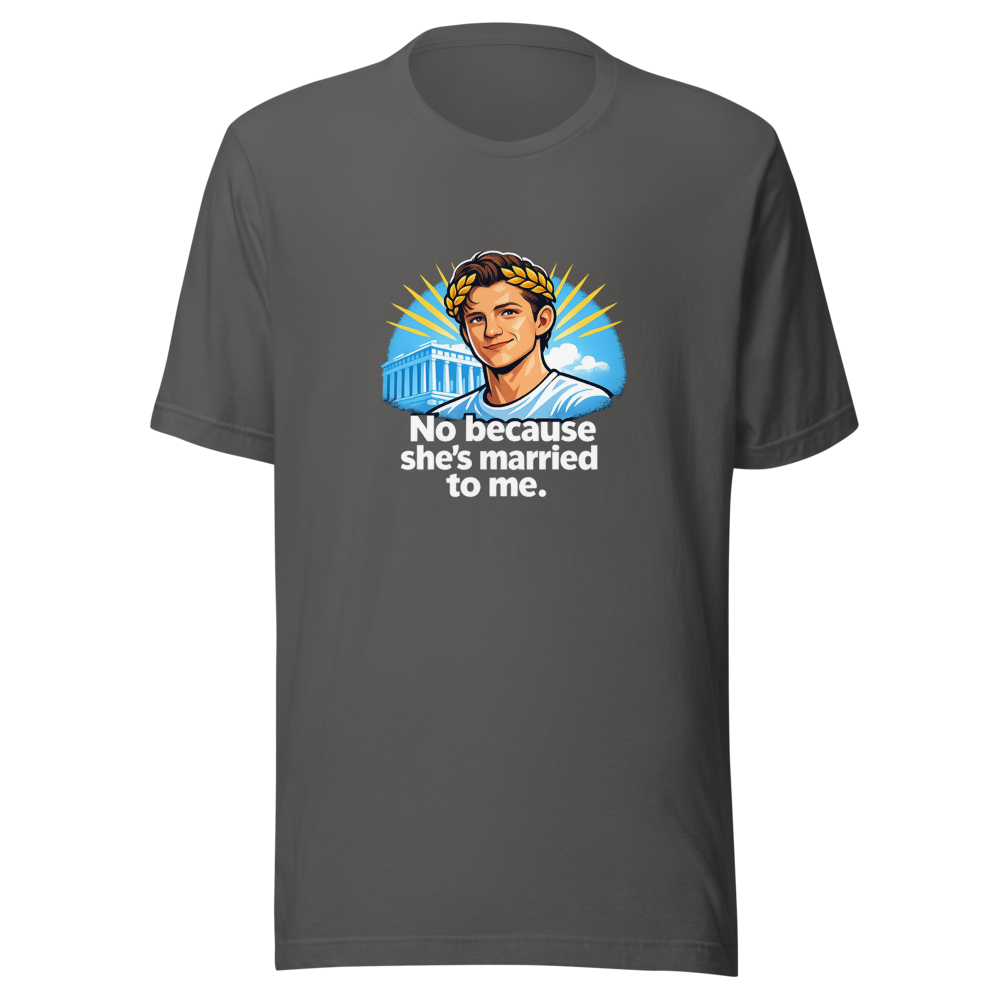 Tom Holland Athena Married Me T-Shirt - Image 11
