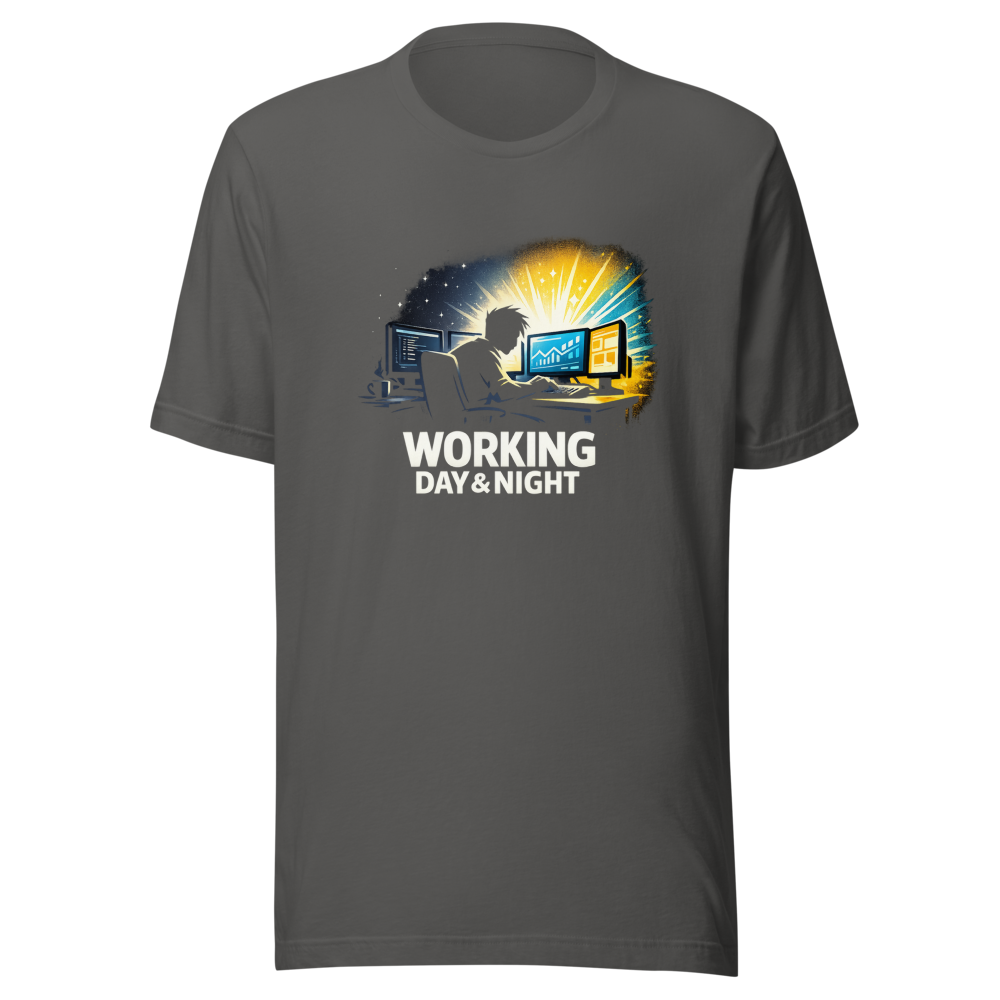 Bro Working Day & Night Twilight Tee - Image 11