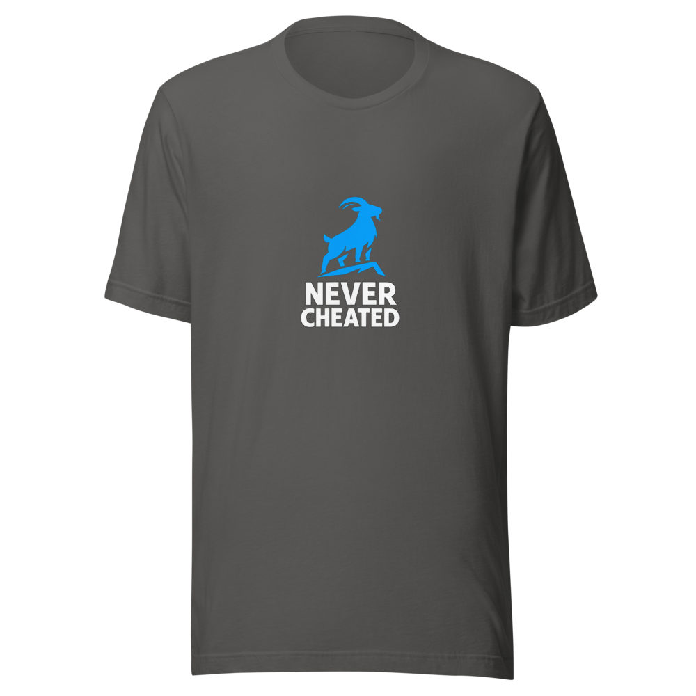 Never Cheated GOAT T-Shirt: Won & Lost - Image 11
