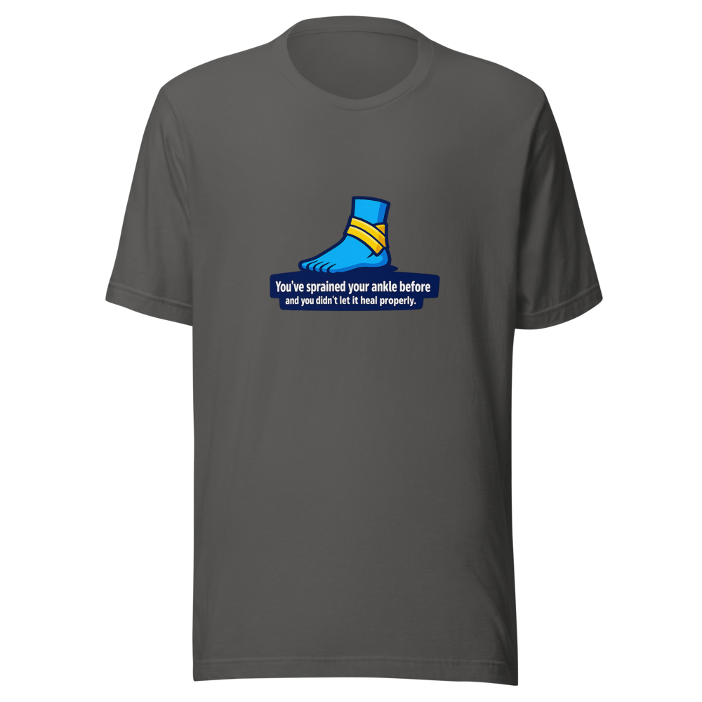 Funny Ankle Injury Meme T-Shirt - Image 11