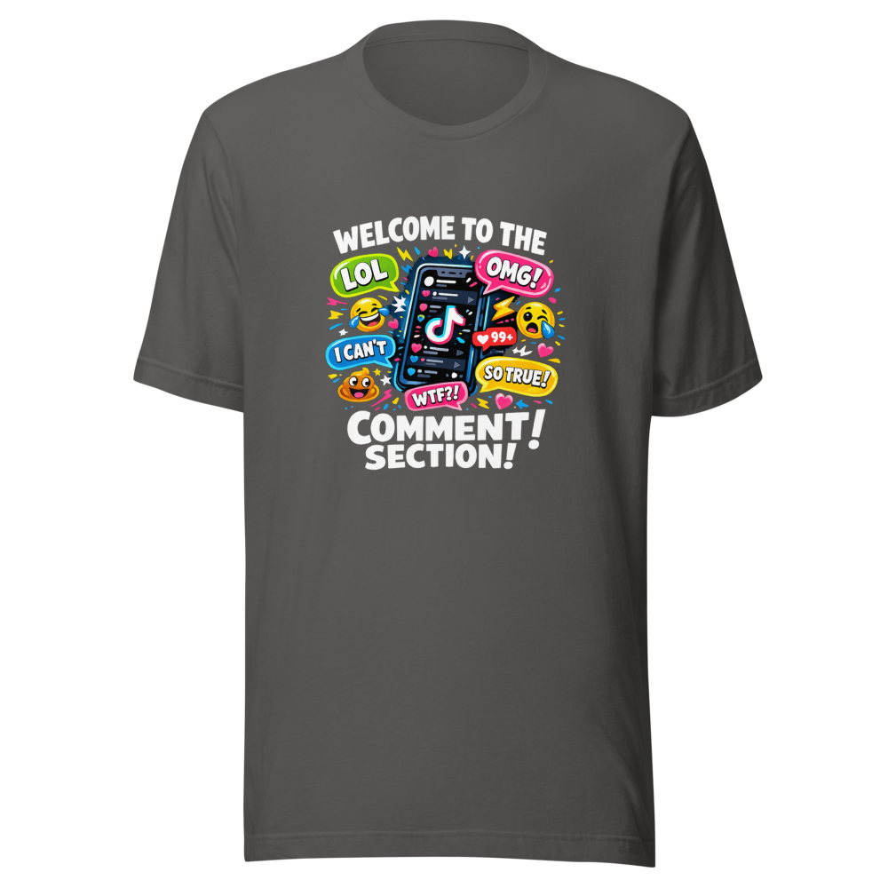 Funny TikTok Comments Tee - Viral Humor - Image 11