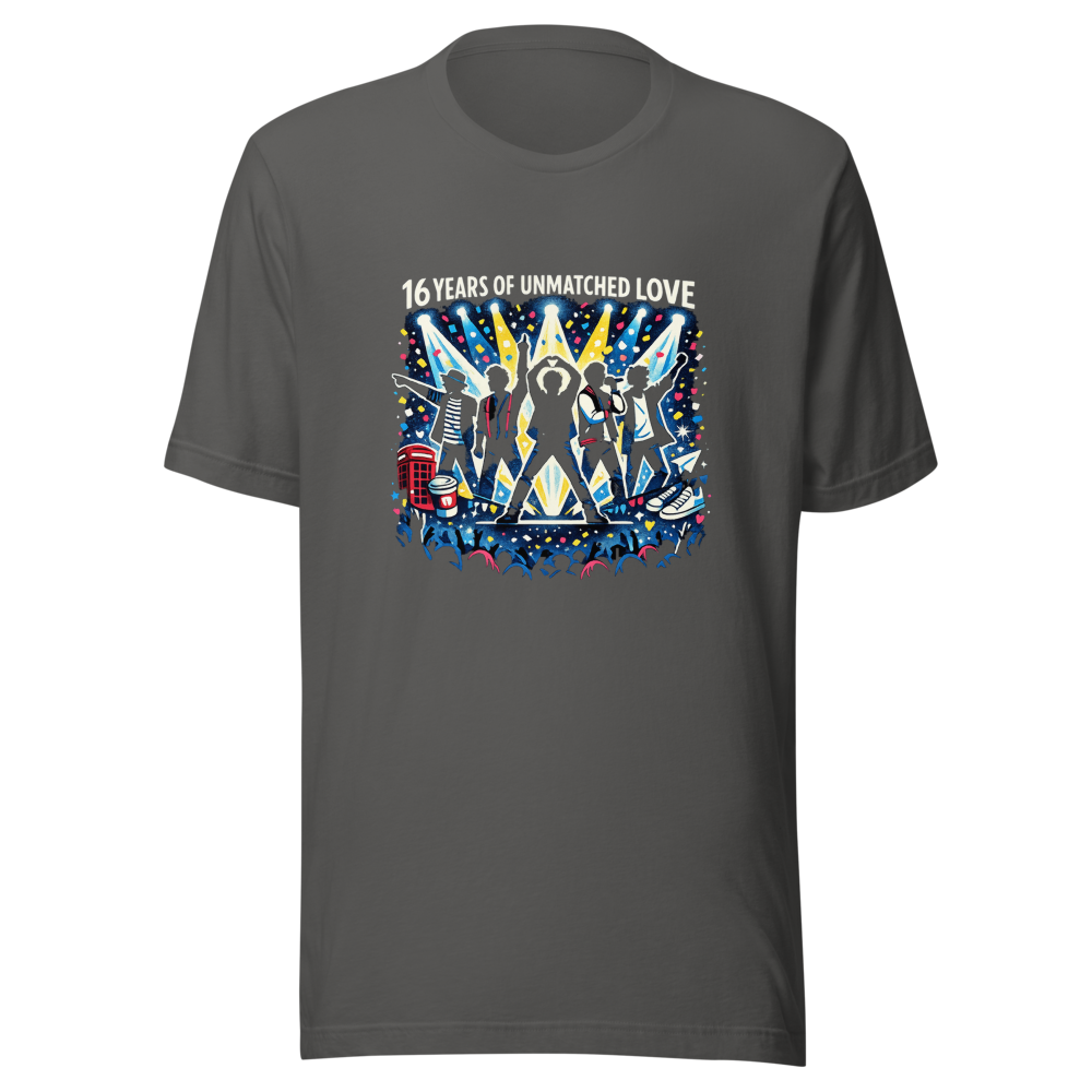16 Years of One Direction Fan T-Shirt - Image 11