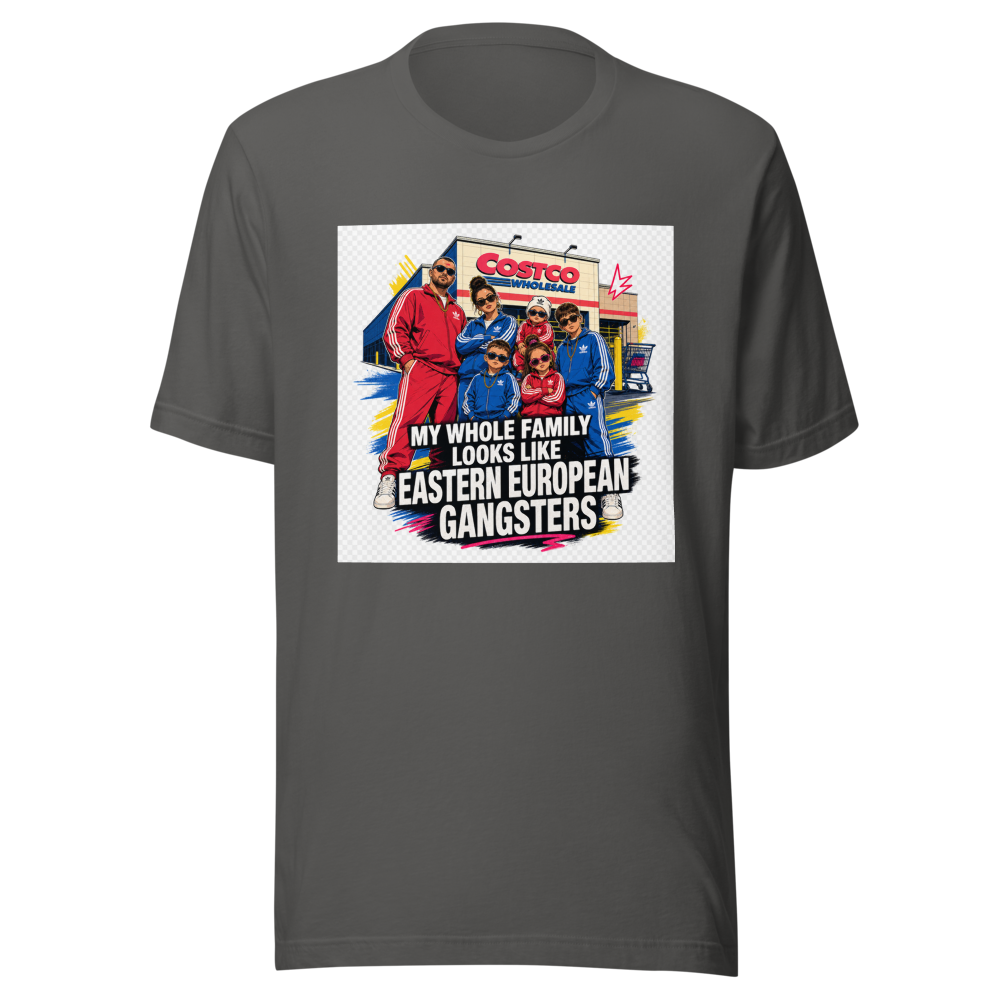 Costco Tracksuit Family Glow Up T-Shirt - Image 11