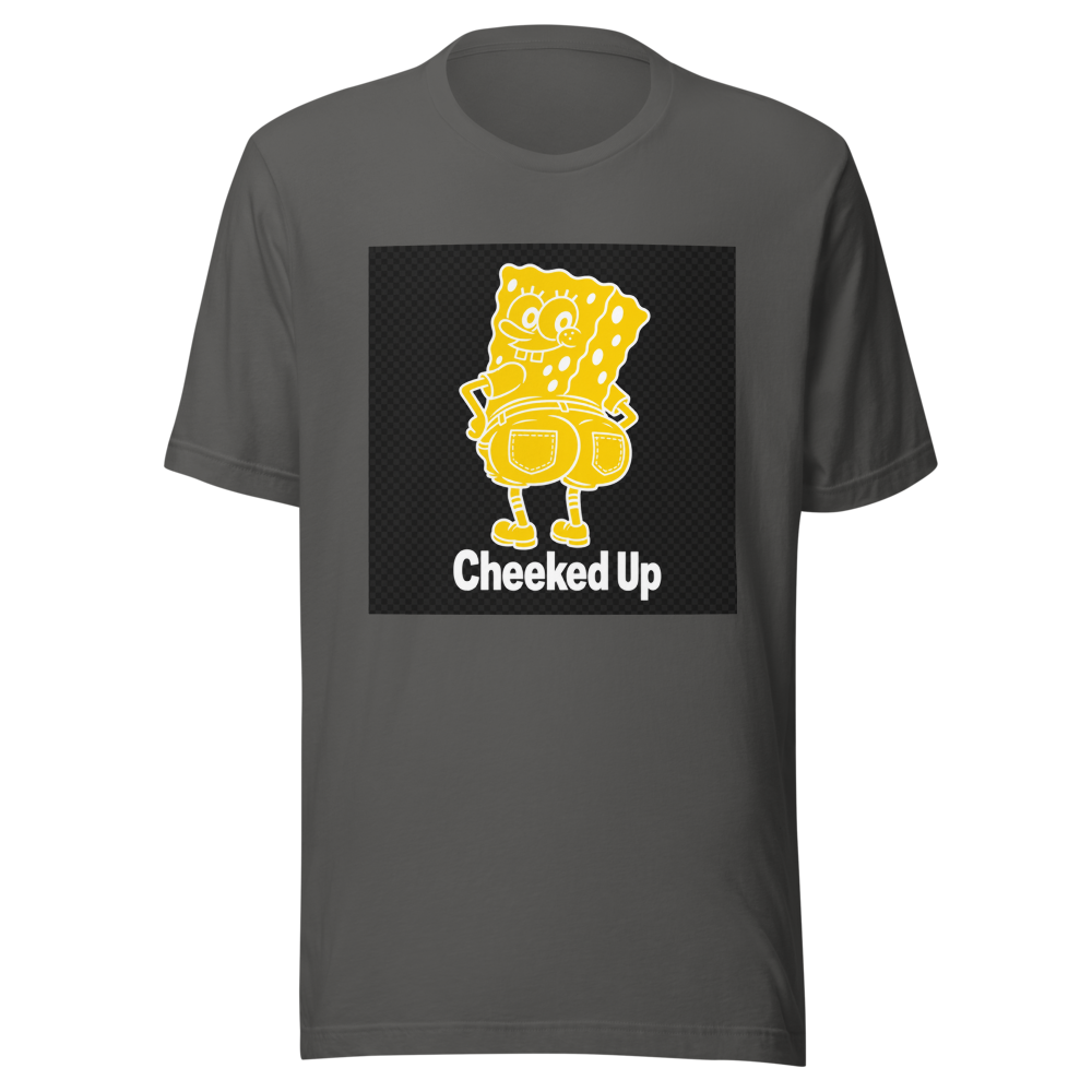 SpongeBob Cheeked Up Meme T-Shirt - Image 11
