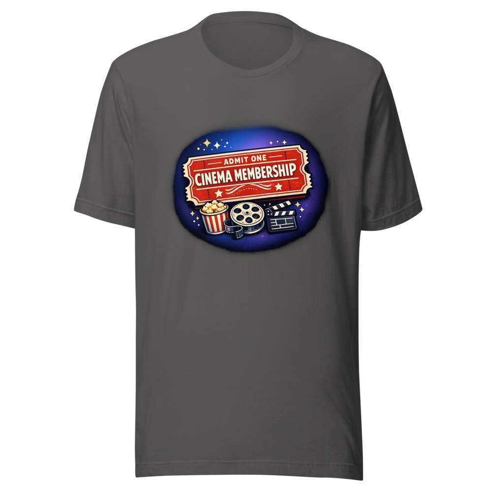 Cinema Membership Tee - Movie Lover's Dream - Image 11