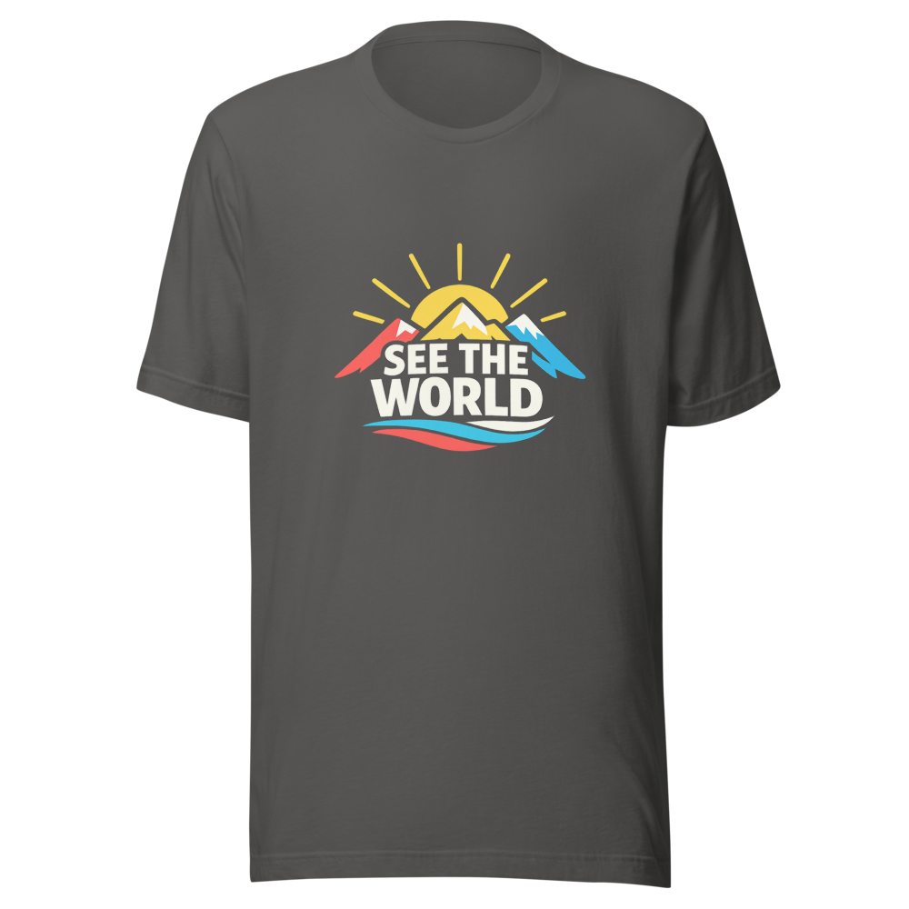 Climb Your Mountain: See the World Tee - Image 11