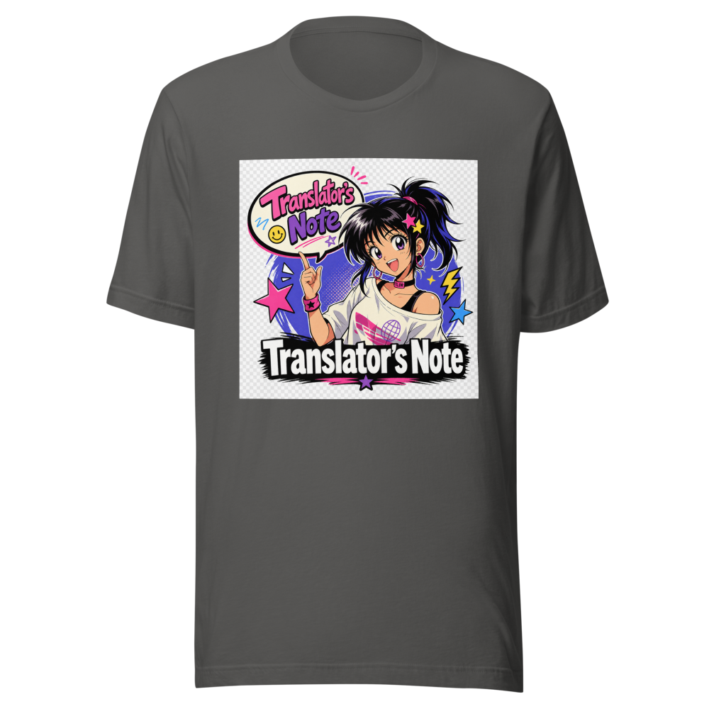 Retro Anime Translator's Note Tee - Image 11