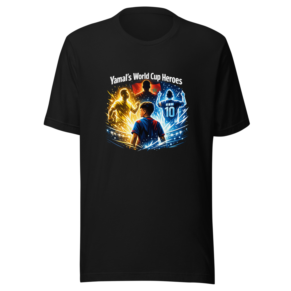 Lamine Yamal's World Cup Heroes Tee - Image 2