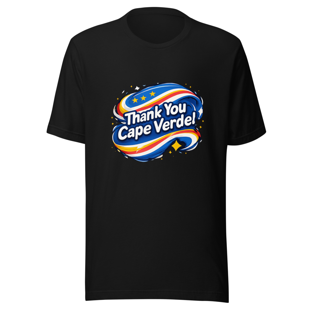 Cape Verde Vibes Thank You Tee - Image 2