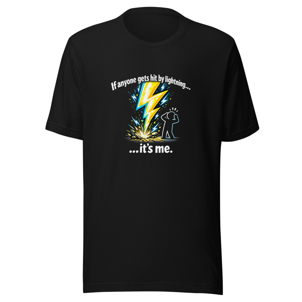 Shockingly Lucky Lightning Strike Tee - Image 2
