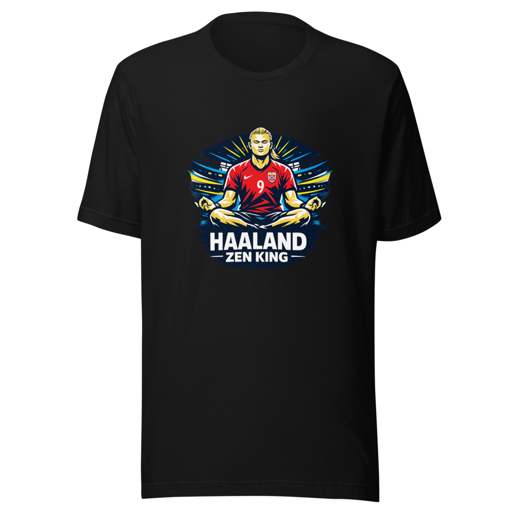 Haaland Man of the Match Norway Zen King T-Shirt - Image 2