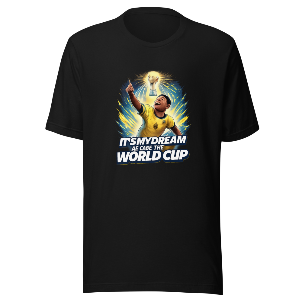 Endrick's World Cup Dream Tee: Future Football Legend - Image 2
