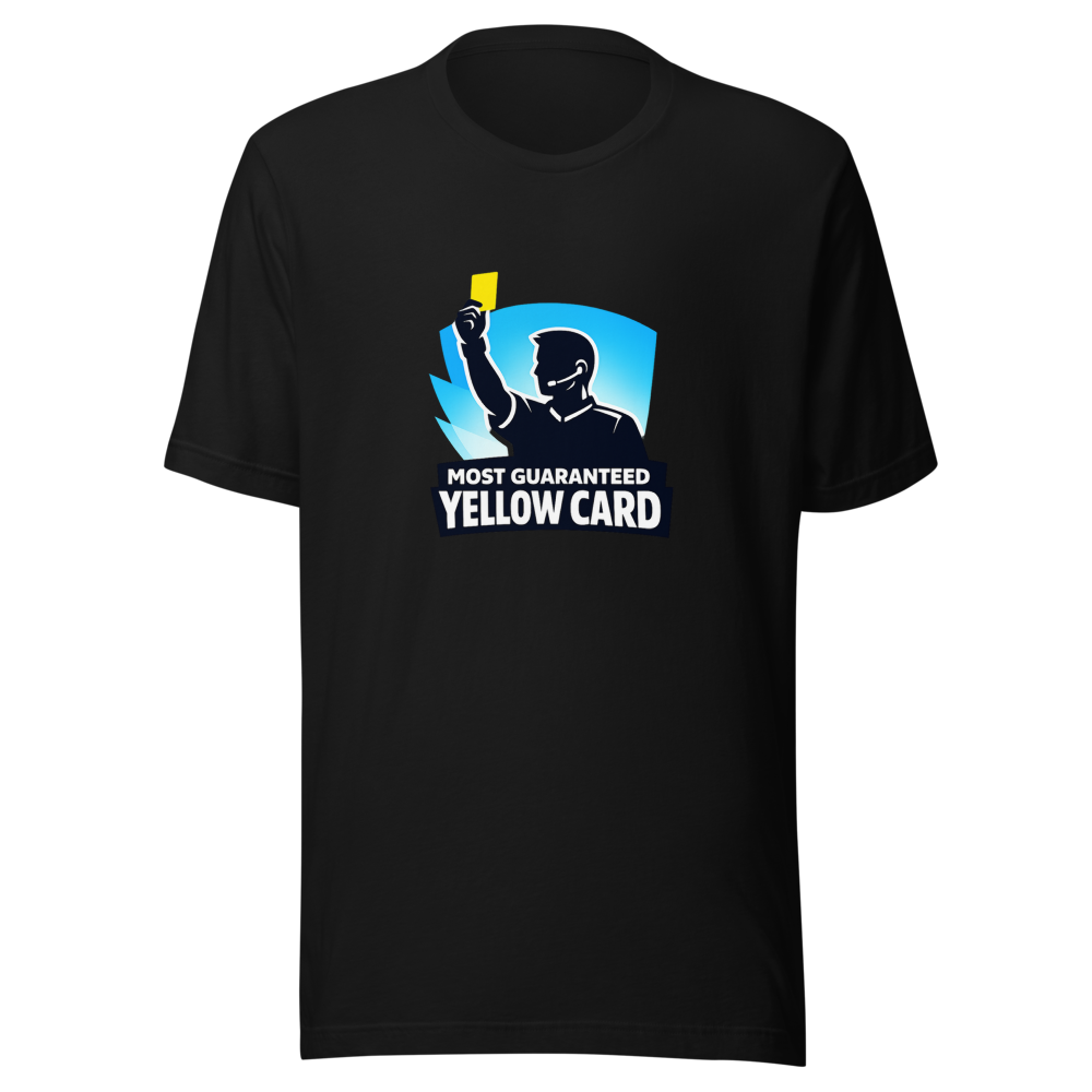 Guaranteed Yellow Card T-Shirt - Image 2
