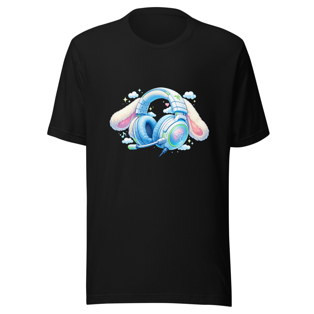 Razer Cinnamoroll Puppy Ears Gaming Headset Tee - Image 2