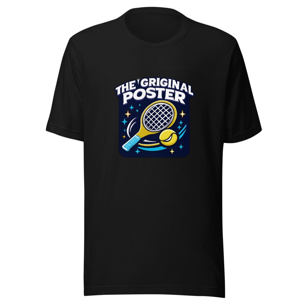 The Original Poster Tennis Dad Hat Vibe T-Shirt - Image 2