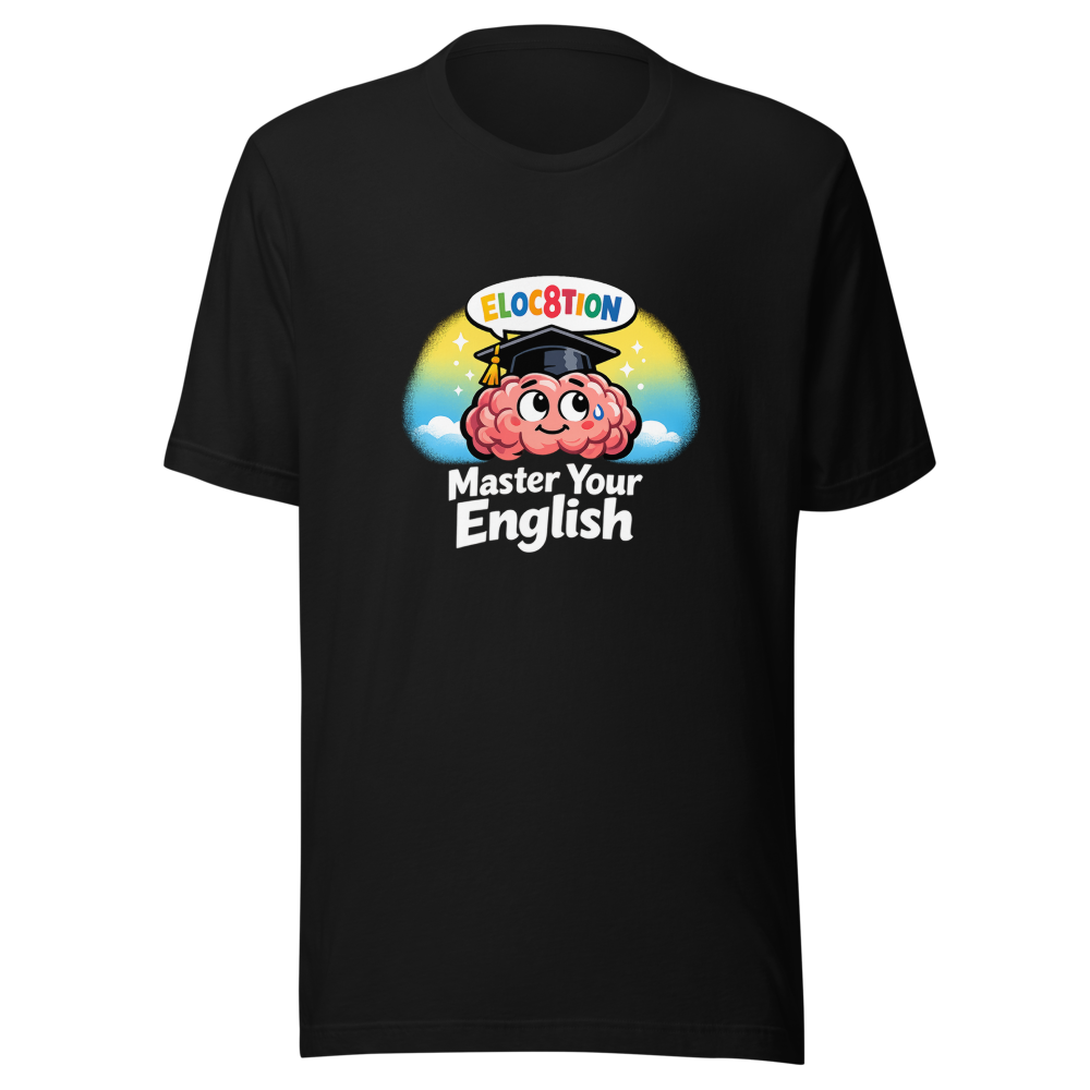 Master Your English Skills Tee - Image 2