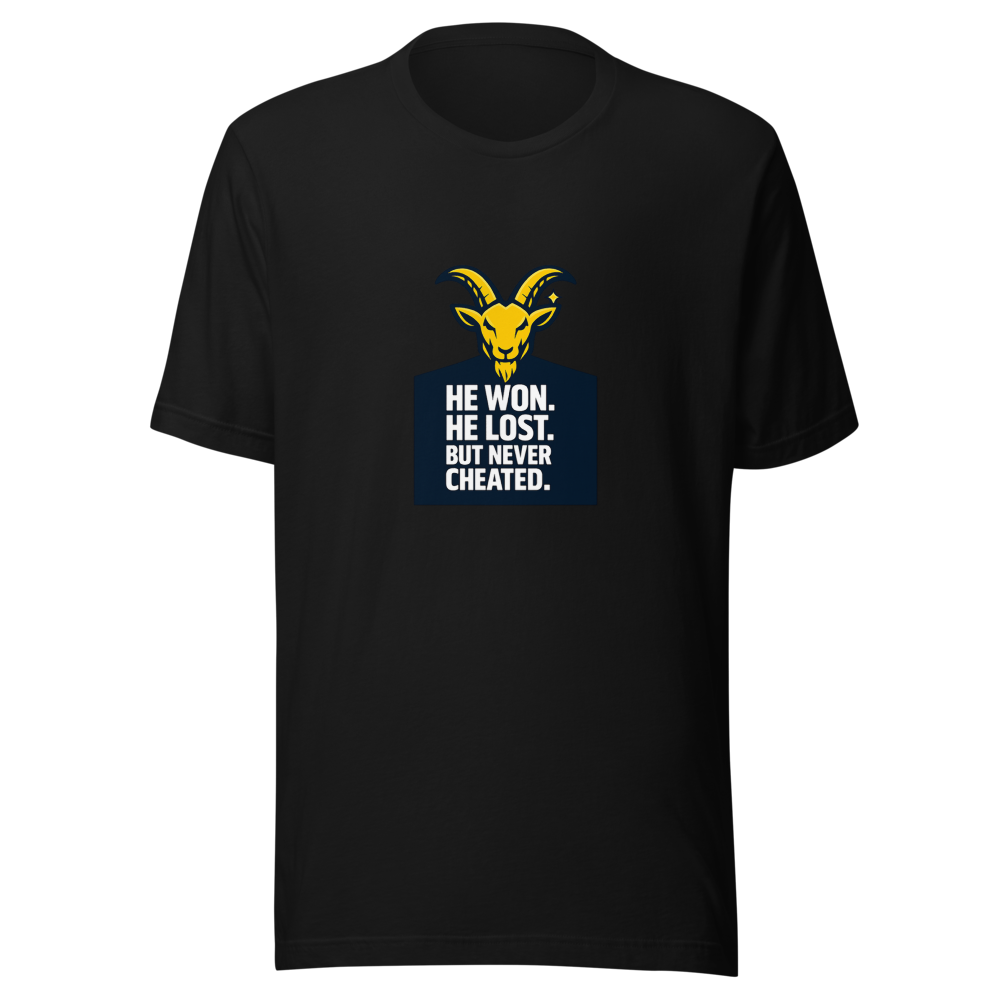 The Unbeatable Spirit: He Won He Lost Tee - Image 2