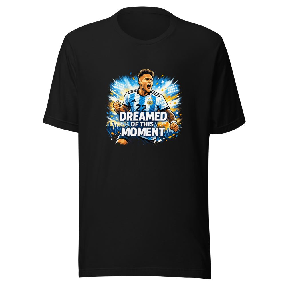 Lautaro's Dream Come True Argentina Football Tee - Image 2