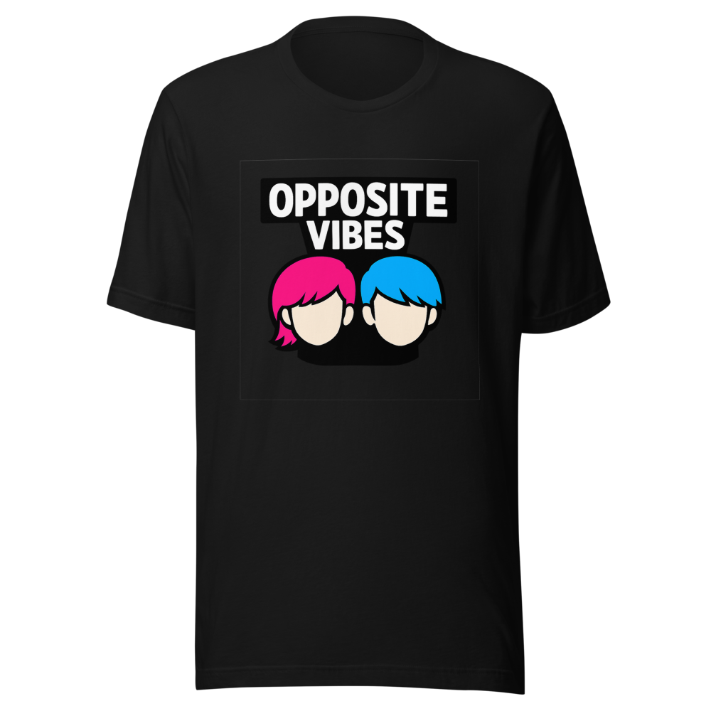 Hair Color Opposite Vibes Tee - Image 2