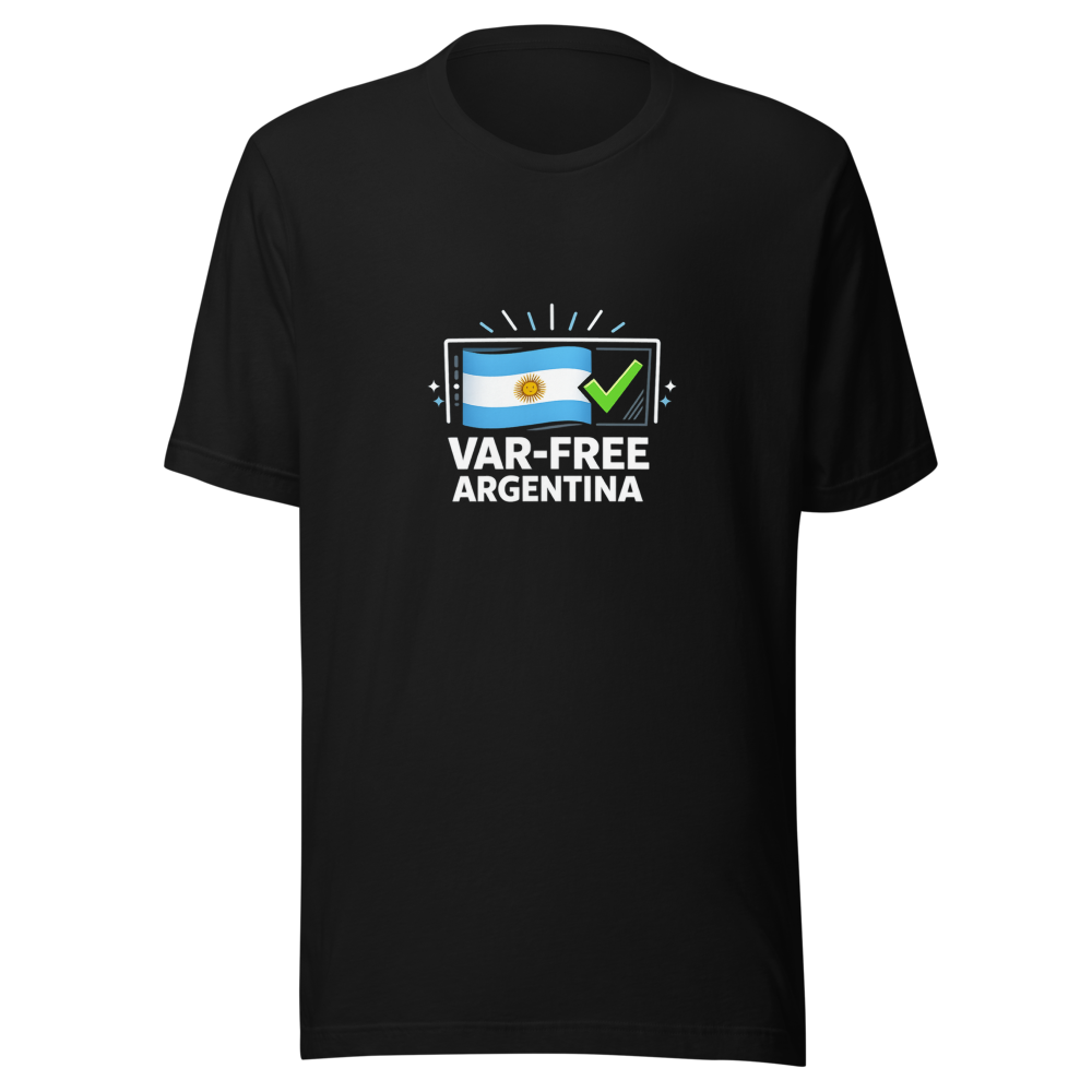 VAR-Free Argentina: The Unseen Advantage Tee - Image 2