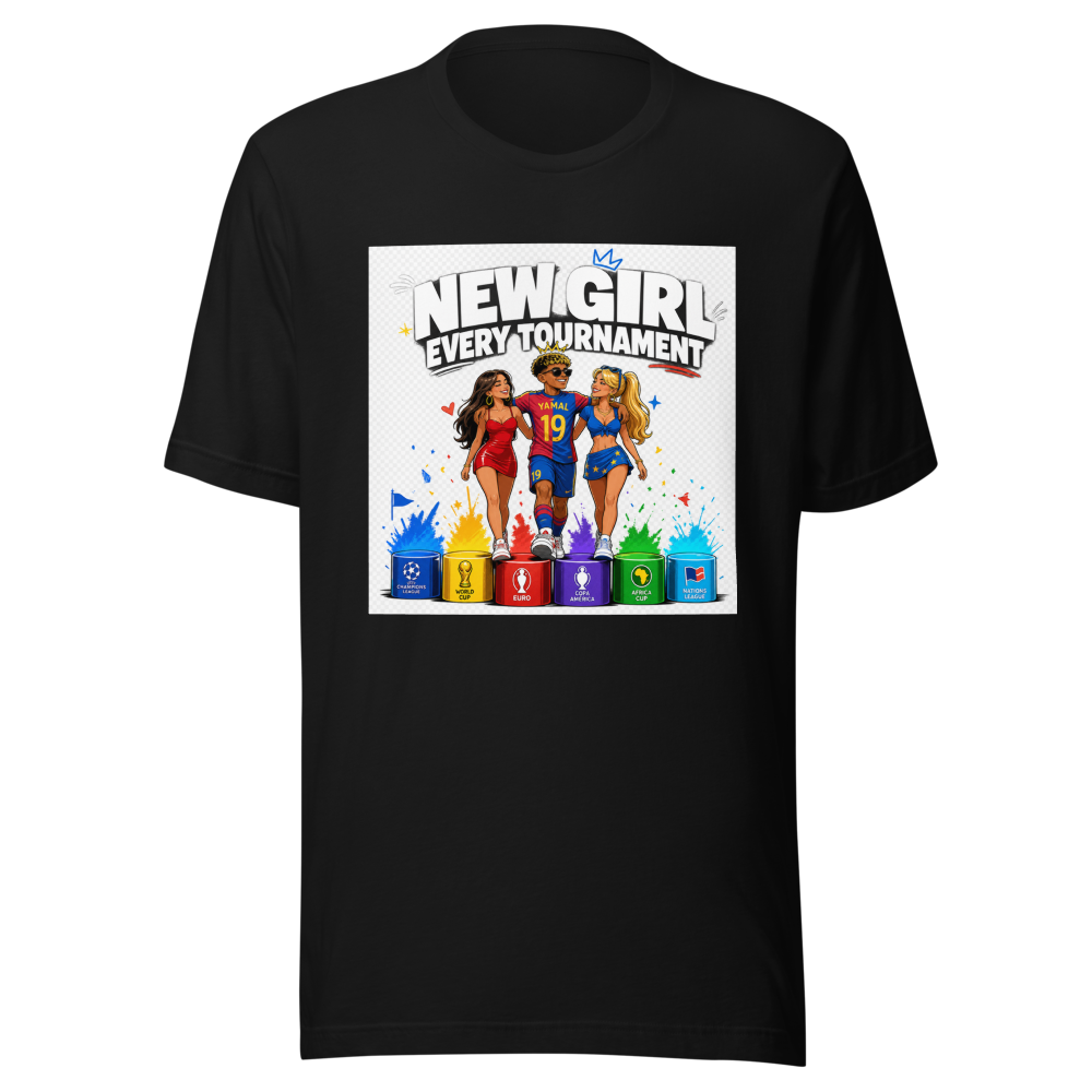Yamal's Tournament Tour: New Girl Every Time Tee - Image 2