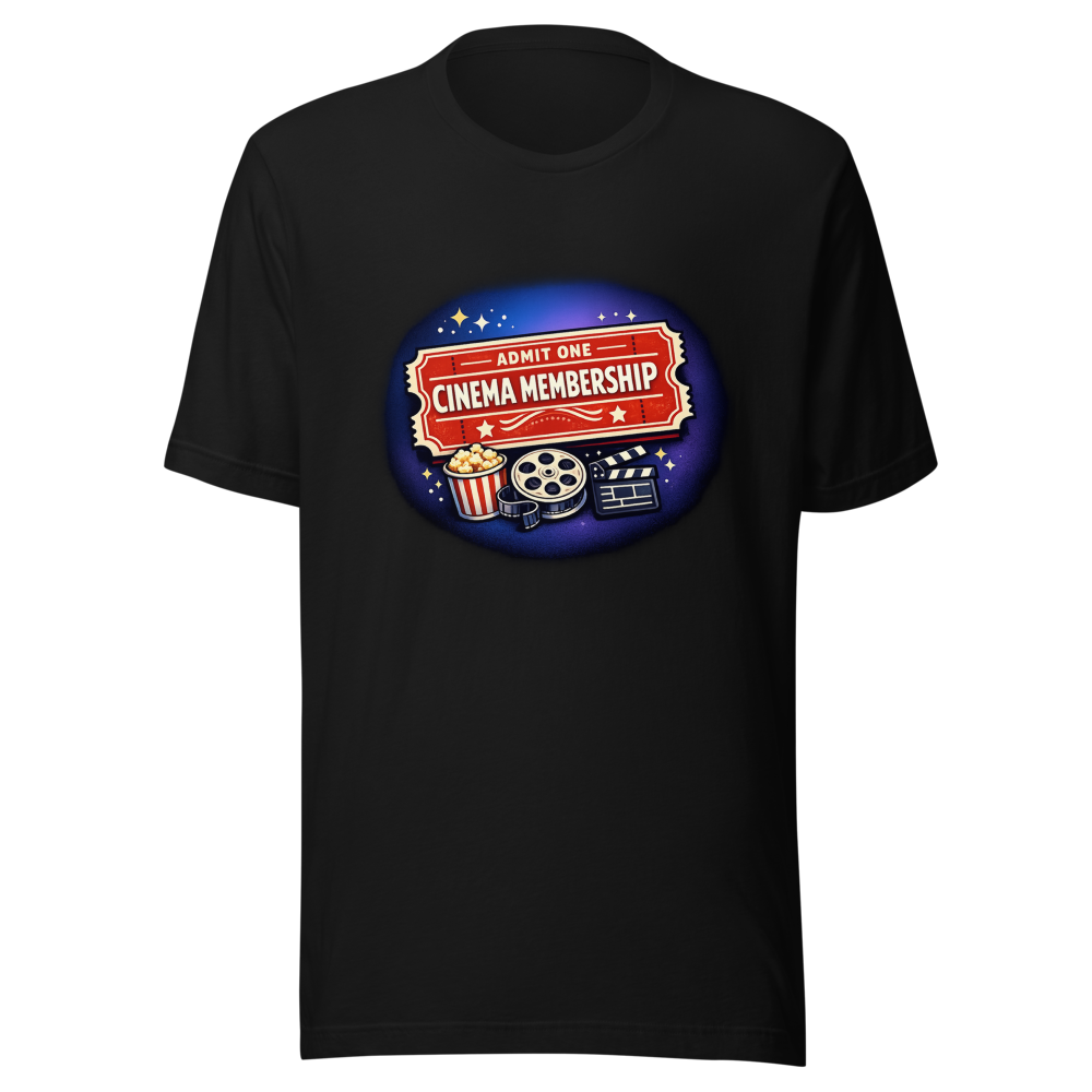 Cinema Membership Tee - Movie Lover's Dream - Image 2